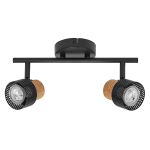 Ledvance LED Decor Spot Cork Stahl Schwarz 6W 460lm - 827 Extra Warmweiß | Dimmbar