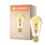 Ledvance Vintage 1906 LED E27 Birne Klar 6.5W 725lm - 824 Extra Warmweiß | Dimmbar - Ersatz für 55W