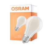 Osram Classic LED E27 Birne Fadenlampe Matt 7.2W 1521lm Ultra Efficiency - 840 Kaltweiß | Ersatz Für 100W