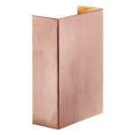 Nordlux Fold 10 Wandleuchte Bernstein Braun Up & Down 7.5W 225lm - 830 Warmweiß