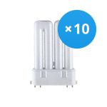 Mehrfachpackung 10x Osram Dulux F 24W - 830 Warmweiß | 4-Pins 