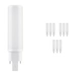Mehrfachpackung 10x Ledvance Dulux-D LED 6W - 830 Warmweiß | 2-Pins - Ersatz Für 13W