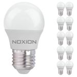 Mehrfachpackung 10x Noxion Lucent Classic LED E27 Kugel Matt 4.5W 470lm - 827 Extra Warmweiß | Ersatz Für 40W