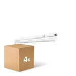 Mehrfachpackung 4x Ledvance LED Deckenleuchte Linear Kompakt Schalter 14W 1400lm - 830 Warmweiß | 120cm