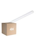 Mehrfachpackung 4x Philips LED Deckenleuchte CoreLine Weiß 25W/37W 3500lm/5200lm - 830-840 CCT| 150cm - Ersatz Für 2x58W