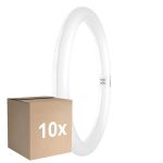 Mehrfachpackung 10x Osram LED Röhre T9 Rund (EM/Mains) 18.3W 2000lm - 830 Warmweiß | Ersatz Für 32W