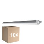 Mehrfachpackung 10x Ledvance LED Feuchtraumleuchte Feuchtigkeitsdicht Kompakt 23W 2800lm - 840 Kaltweiß | 120cm 