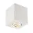 SLV Triledo Deckenleuchte Aluminium Weiß Quadrat 7.6W 640lm 38D - 830 Warmweiß