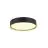 SLV Decona 30 Deckenleuchte Aluminium Schwarz Rund 17W 1760lm - 930-940 CCT | IP44 - Höchste Farbwiedergabe - Dimmbar 
