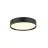 SLV Decona 30 Deckenleuchte Aluminium Schwarz Rund 17W 1710lm - 930-940 CCT | IP44 - Höchste Farbwiedergabe - Dimmbar 