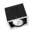 Ledvance LED-Spot Quadrat Multi schwenkbar Schwarz-Weiß 30W 2700lm 38D - 840 Kaltweiß | Ausschnitt 164mm