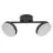 Ledvance LED Decor Spot Moon Stahl Schwarz 10W 560lm - 830 Warmweiß
