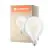 Ledvance Classic LED E27 Globe Fadenlampe Matt 6.5W 806lm - 827 Extra Warmweiß | Ersatz für 60W