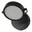 Ledvance Decor Puck Wandleuchte Schwarz 11W 370lm - 930 Warmweiß | Höchste Farbwiedergabe