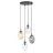 Emibig Pendelleuchte Astral Stahl Schwarz | Geeignet für 4x E14 - Max 10W