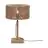 Good&Mojo Tischlampe Iguazu Textil Braun S | Geeignet für 1x E27 