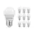 Mehrfachpackung 10x Noxion Lucent Lustre LED E27 Kugel Matt 2.5W 250lm - 827 Extra Warmweiß | Ersatz für 25W