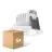 Mehrfachpackung 5x Ledvance LED-Spot Adjust Aluminium Weiß 8W 680lm 36D - 930 Warmweiß | Ausschnitt 68mm - IP20 - Höchste Farbwiedergabe - Dimmbar