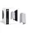D'Lite Wandleuchte Aurora Silber Up & Down 6.5W 500lm - 830-840 CCT | IP54