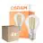 Mehrfachpackung 4x Osram Parathom Classic LED E27 Birne Fadenlampe Klar 6.5W 806lm - 822-827 Dim To Warm | Dimmbar - Ersatz Für 60W