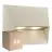 Mehrfachpackung 6x Nordlux Pontio Wandleuchte Aluminium Sanded | IP54 - Geeignet für 2x GU10 