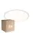Mehrfachpackung 6x Nordlux LED Deckenleuchte Oja 42 Weiß 24W 2200lm - 830-840 CCT | IP54 - Dimmbar