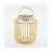 Eglo Tischlampe Marliano Solar Holz Braun 3W 300lm - 840 Kaltweiß | IP44