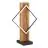 Eglo Tischlampe Boyal Holz Schwarz, Rostig 13W 1750lm - 830 Warmweiß