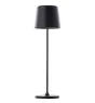 Brilliant Tischlampe Kaami Metall Plastik Matt Schwarz 2W 310lm - 830 Warmweiß | 100mm - IP44 - Außenbeleuchtung - Dimmbar 