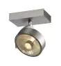 SLV Kalu Spot Aluminium Grau Rund | Geeignet für 1x GU10 (AR111) 