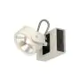 SLV Kalu Einzelnd Wand und Deckenleuchte Aluminium Weiß 17W 1000lm - 830 Warmweiß | Dimmbar 