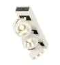 SLV Kalu Triple Wand und Deckenleuchte Aluminium Weiß 47W 3400lm - 830 Warmweiß | Dimmbar 
