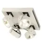 SLV Kalu Quadruple Wand und Deckenleuchte Aluminium Weiß Quadrat 60W 4000lm - 830 Warmweiß | Dimmbar 