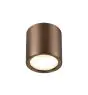 SLV Oculus Deckenleuchte Aluminium Bernstein Rund 11W 780lm 100D - 920-930 Dim To Warm | Höchste Farbwiedergabe - Dimmbar 