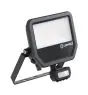 Ledvance Led-Scheinwerfer Aluminium Schwarz 41W 6000lm 100D - 840 Kaltweiß | IP65 - Bewegungs- Und Lichtsensor - Symmetrisch