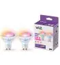 Doppelpack 2x WiZ Smart LED-Spot GU10 PAR16 5W 400lm 36D | Höchste Farbwiedergabe - Dimmbar - Ersatz Für 50W
