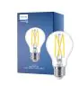 Philips Master LED E27 Birne Fadenlampe Klar 5.9W 806lm - 922-927 Dim To Warm | Höchste Farbwiedergabe - Dimmbar - Ersatz Für 60W