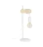 Eglo Tischlampe Townshend Stahl Weiß Holz | IP20 - Geeignet für 1x E27 