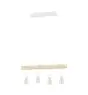 Eglo Pendelleuchte Townshend Stahl Weiß Holz | IP20 - Geeignet für 4x E27 