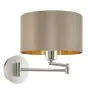 Eglo Wandleuchte Maserlo Stahl Satin-Nickel | Geeignet für E27