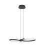 Eglo Pendelleuchte Serpins Stahl Schwarz 21W 2500lm - 830 Warmweiß