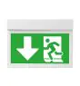 Noxion LED Notausgangsschild  | Wall/Deckenmontage | 3.5W 20lm | 30m Betrachtungsabstand - 3 Stunden Notlicht - Inkl. 4 Richtungen