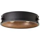 Brilliant Zois Deckenleuchte Metall Schwarz | 420mm - Geeignet für 2x E27