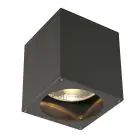 SLV Big Theo Decke Spot Aluminium Anthrazit | Außenbeleuchtung - IP44 - Geeignet für 1x GU10 Max. 75W - Dimmbar