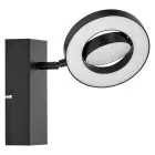 Ledvance LED Decor Spot Saturn Plastik Schwarz 11W 215lm - 830-842-865 CCT