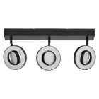 Ledvance LED Decor Spot Saturn Plastik Schwarz 29W 690lm - 830-842-865 CCT
