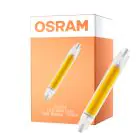 Osram LED Slim Line R7S LED R7S 118mm Klar 8W 806lm - 827 Extra Warmweiß | Ersatz Für 60W