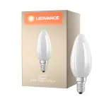 Ledvance Classic LED E14 Kerze Fadenlampe Matt 5.5W 806lm - 827 Extra Warmweiß | Ersatz für 60W