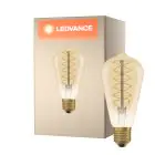 Ledvance Vintage 1906 LED E27 Birne Gold 4.8W 420lm - 822 Extra Warmweiß | Dimmbar - Ersatz für 37W