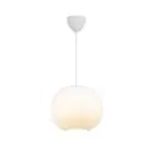 DFTP by Nordlux Navone 30 Pendelleuchte Glas und Metall Weiß | Geeignet für E27